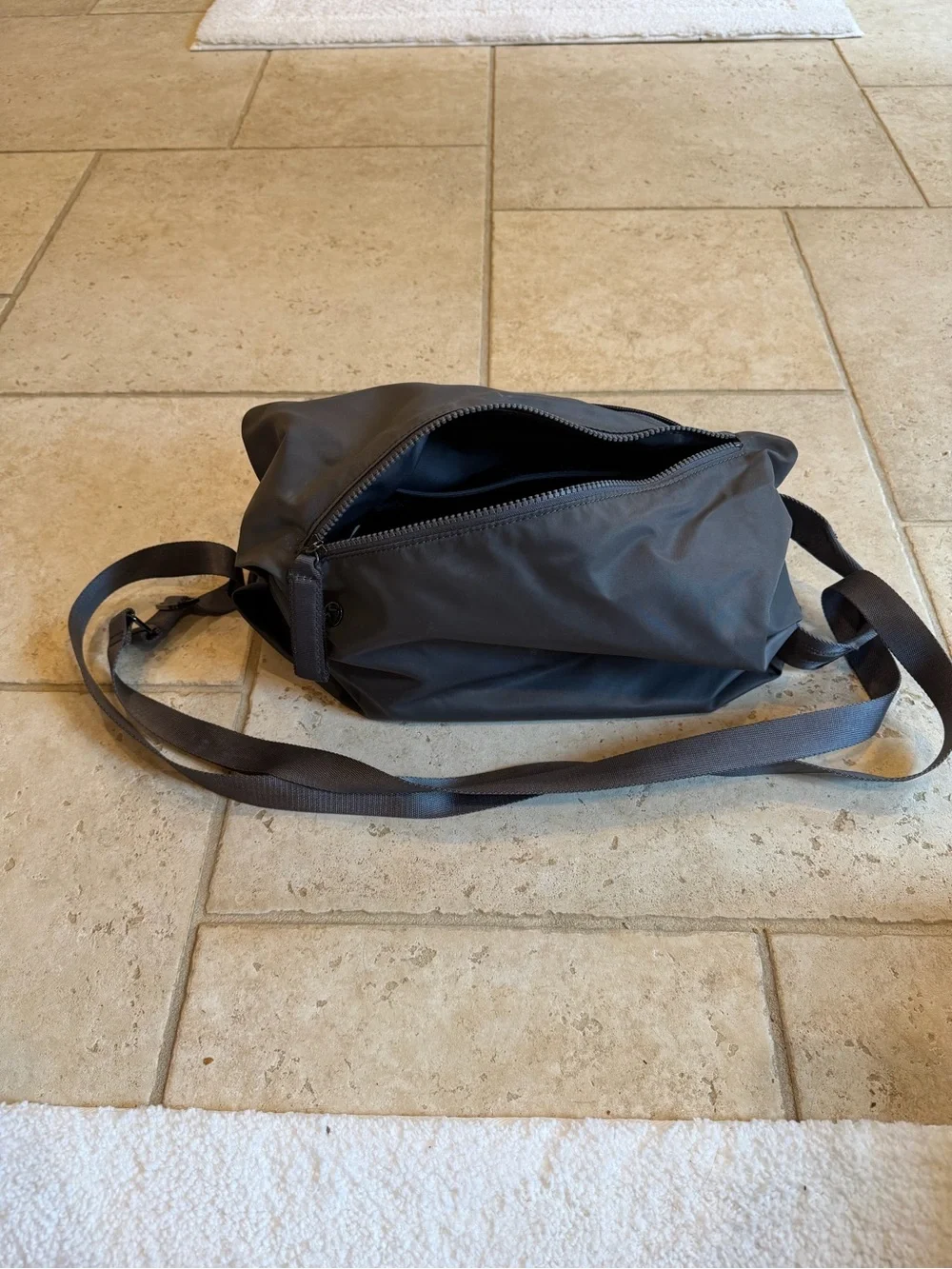 Lululemon Crossbody Sling Bag in Dark Gray - Minimal Everyday Carry